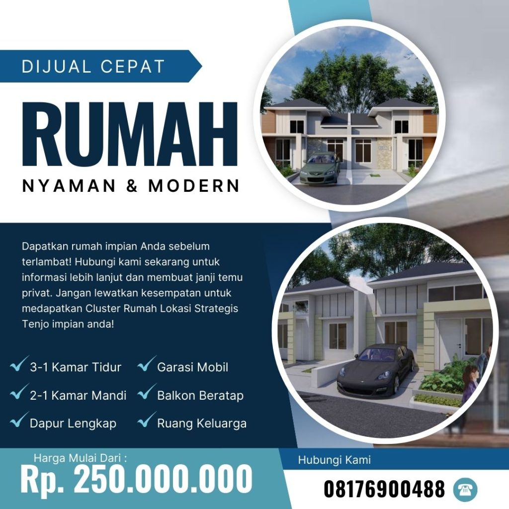 Cluster Rumah Lokasi Strategis Tenjo
