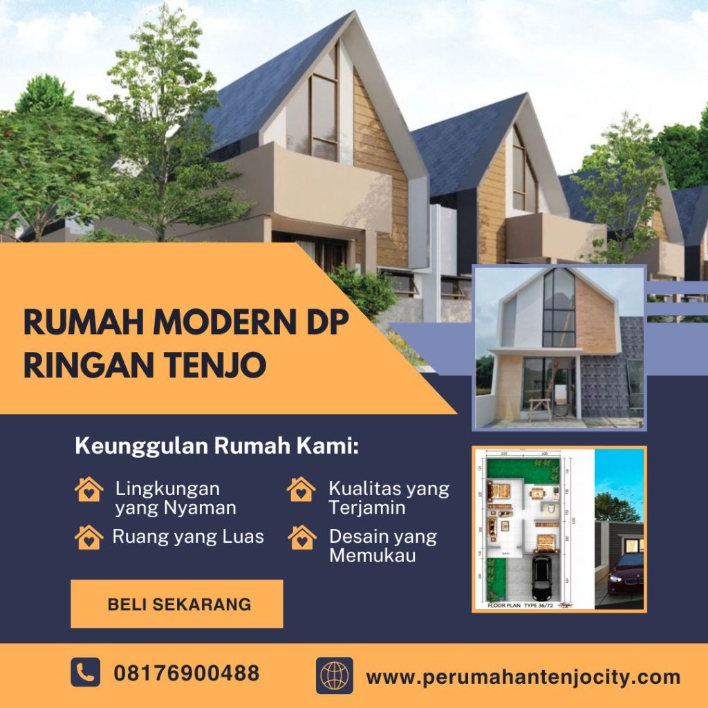 Rumah Modern DP Ringan Tenjo
