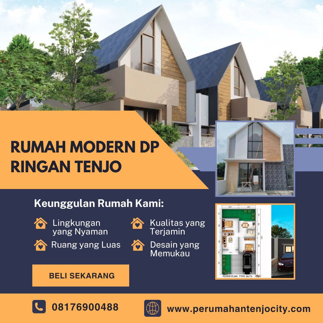 Rumah Modern DP Ringan Tenjo